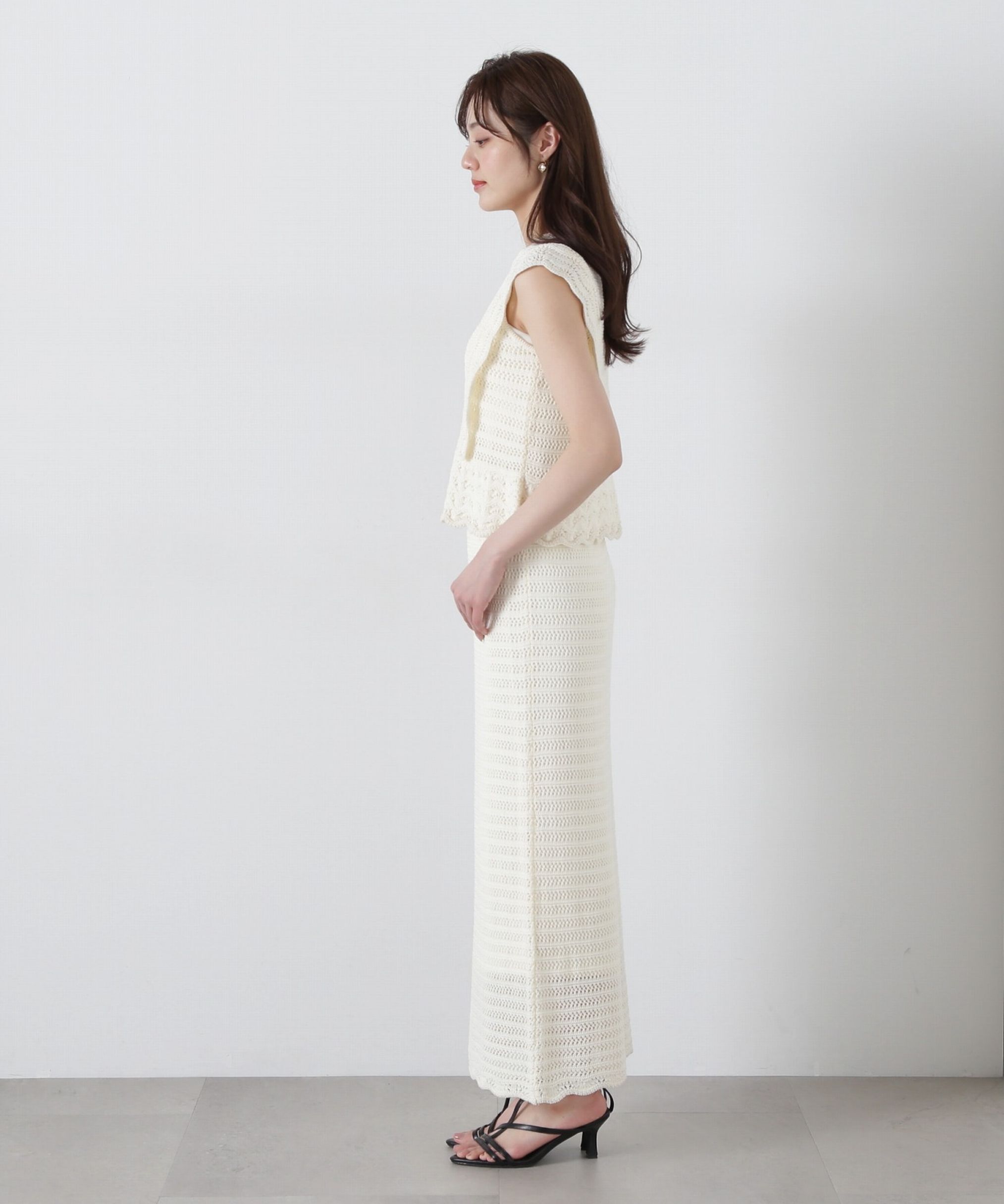 PROPORTION BODY DRESSING「クロッシェニット SET UP」|ワンピース|