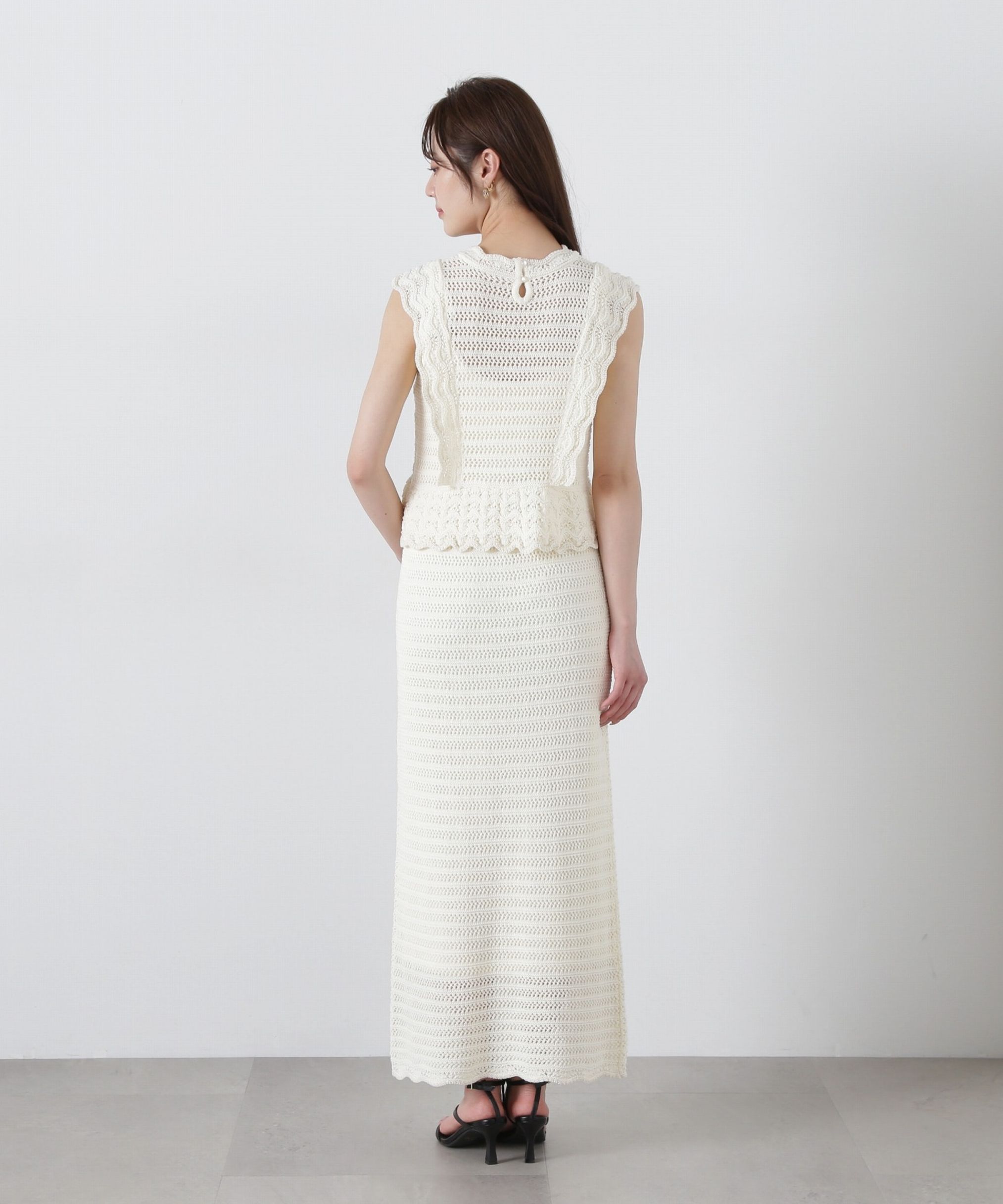 PROPORTION BODY DRESSING「クロッシェニット SET UP」|ワンピース|