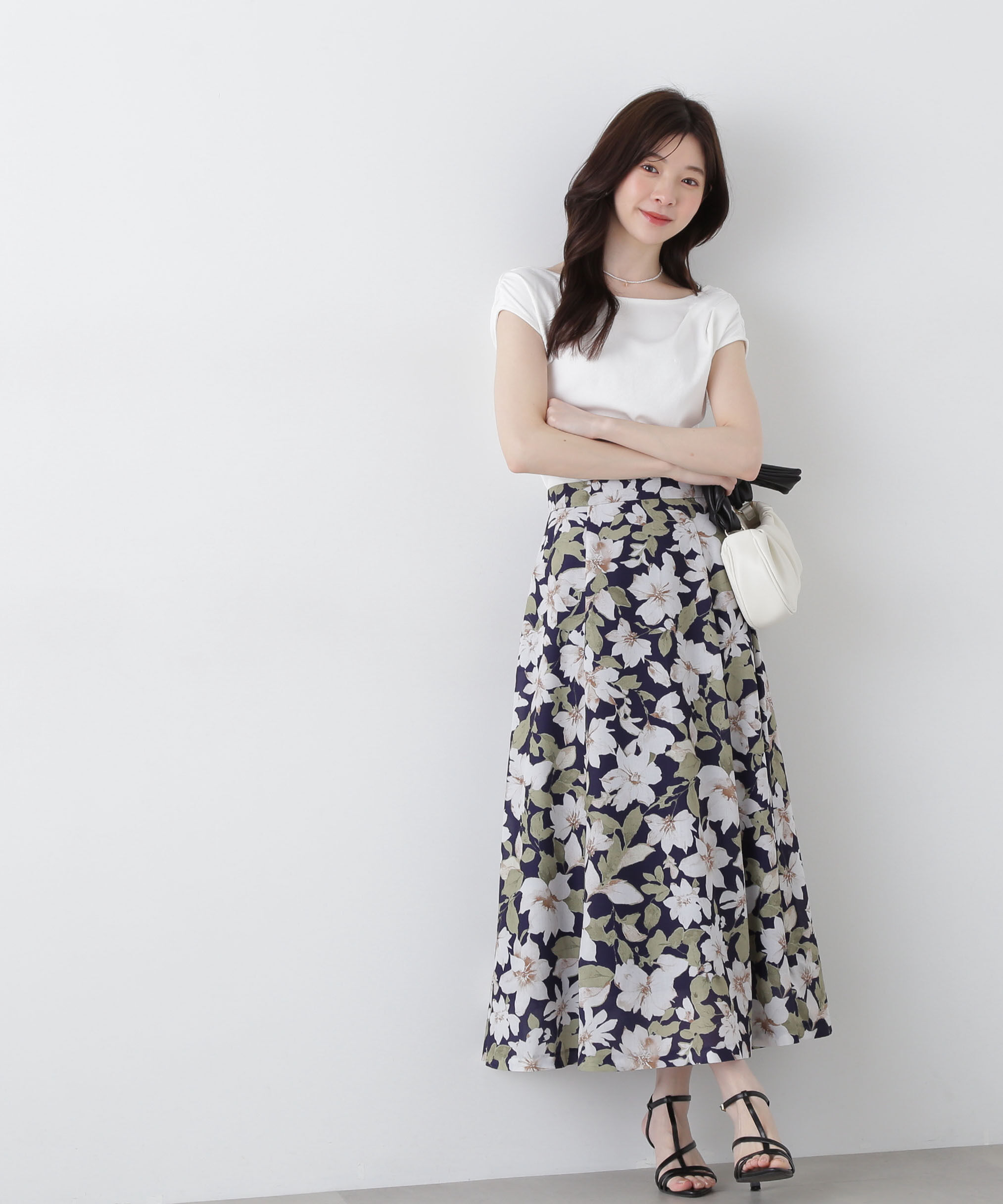 PROPORTION BODY DRESSING「前後2wayアシメテレコ」|Tシャツ・カットソー|