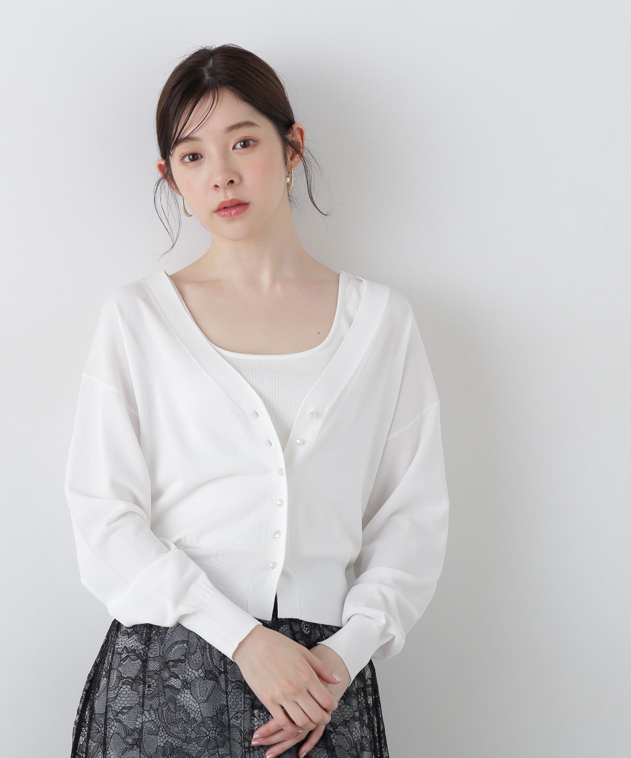 PROPORTION BODY DRESSING「ベーシックカーディガン」|カーディガン|