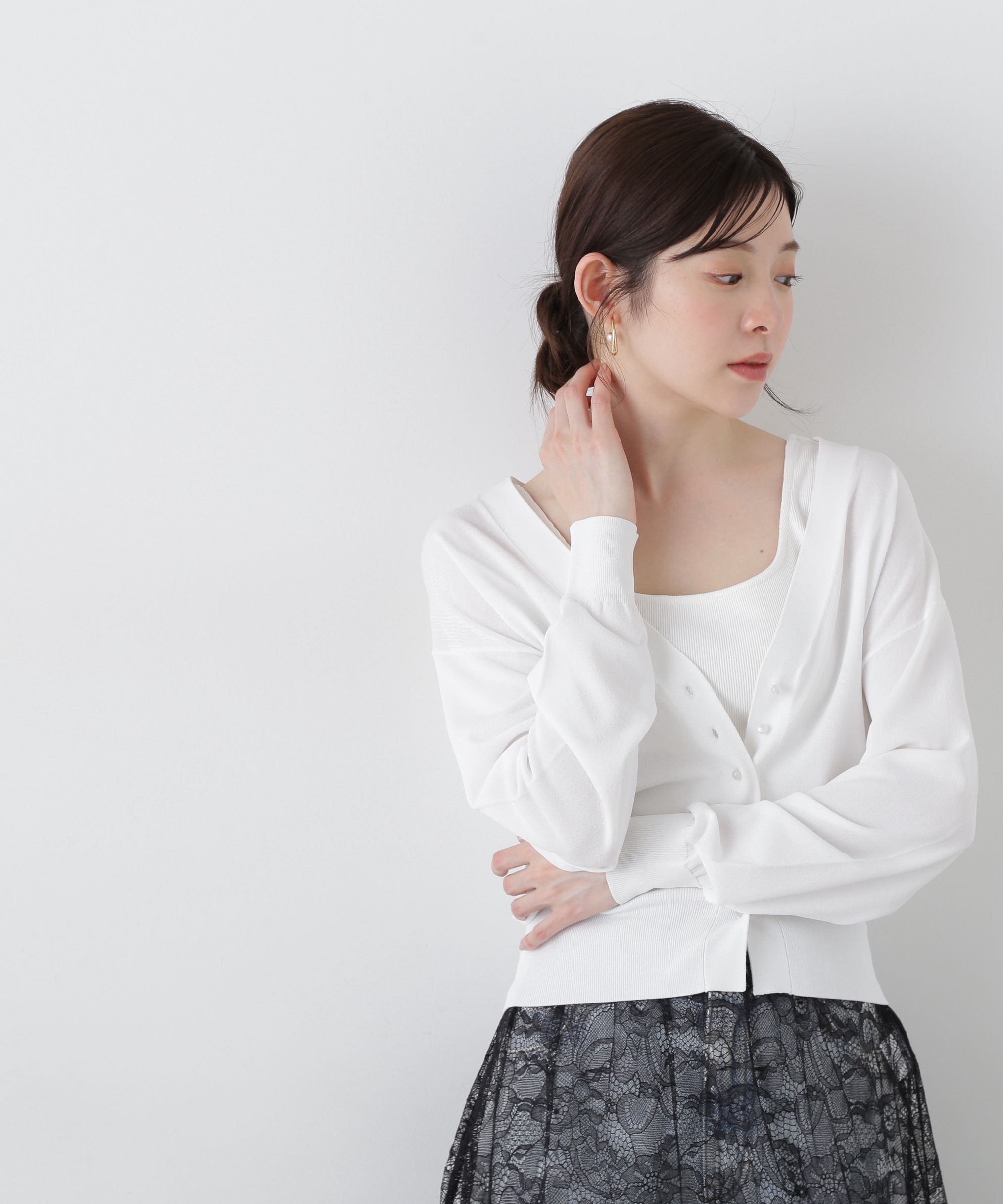 PROPORTION BODY DRESSING「ベーシックカーディガン」|カーディガン|