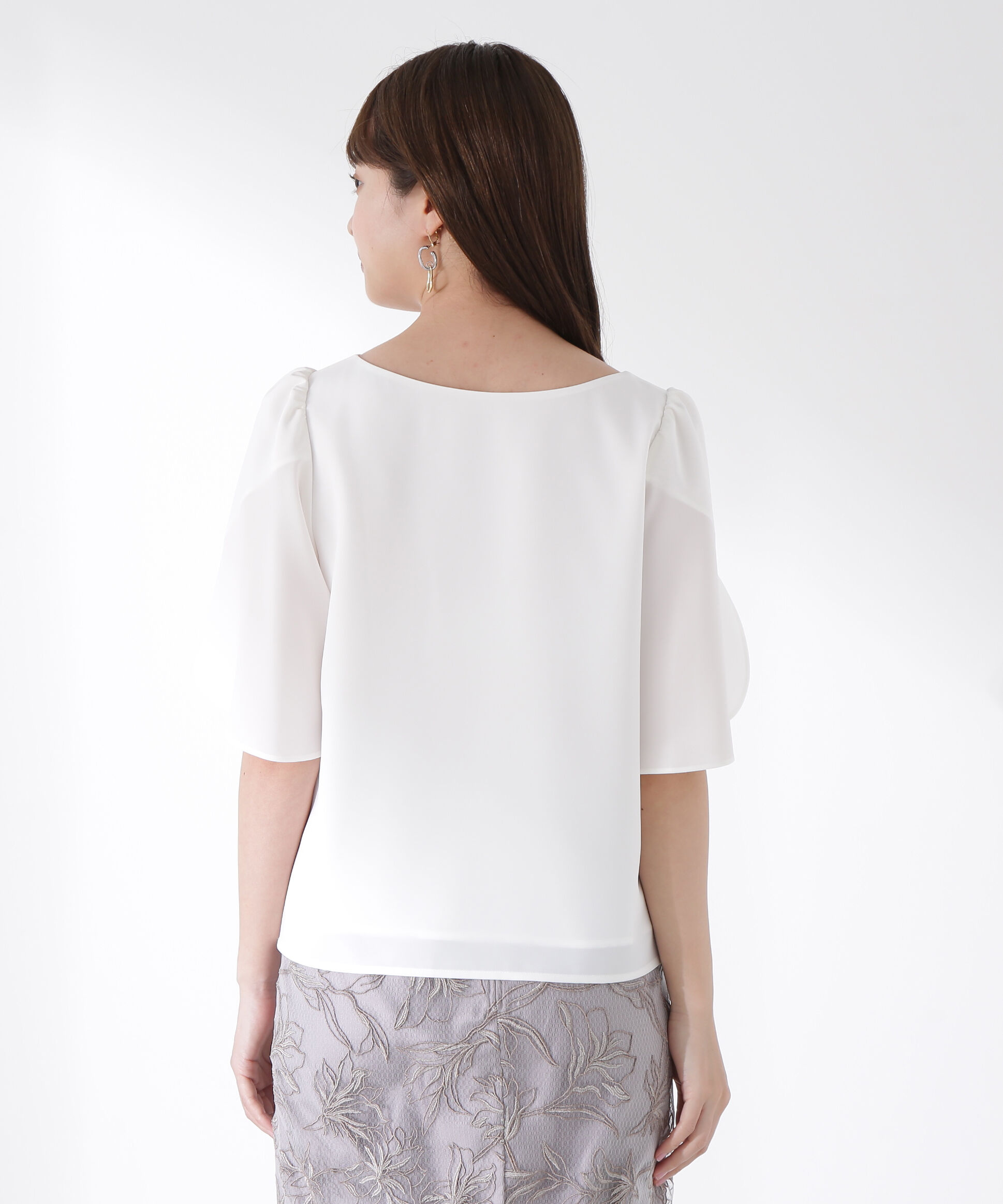 PROPORTION BODY DRESSING「ビジューフレアスリーブブラウス」|シャツ・ブラウス|