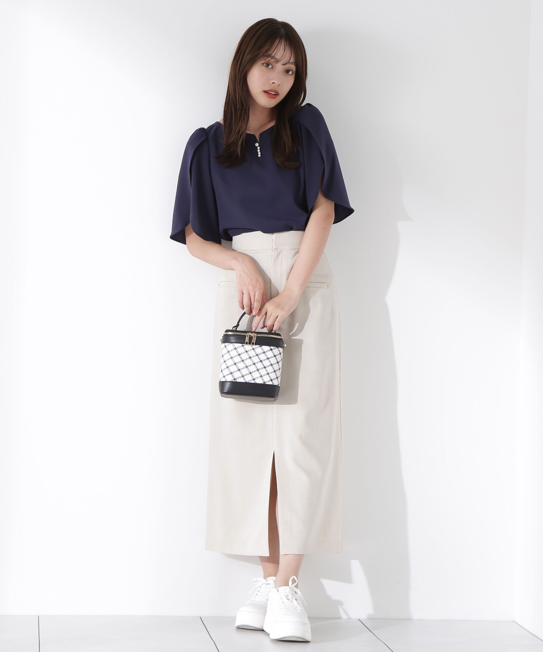 PROPORTION BODY DRESSING「ビジューフレアスリーブブラウス」|シャツ・ブラウス|