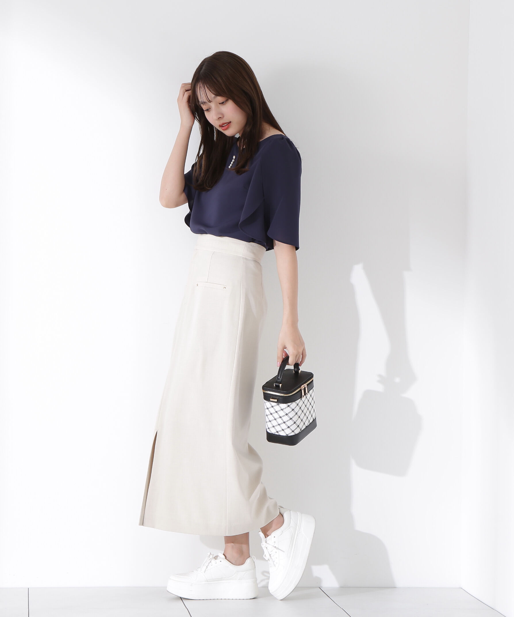 PROPORTION BODY DRESSING「ビジューフレアスリーブブラウス」|シャツ・ブラウス|