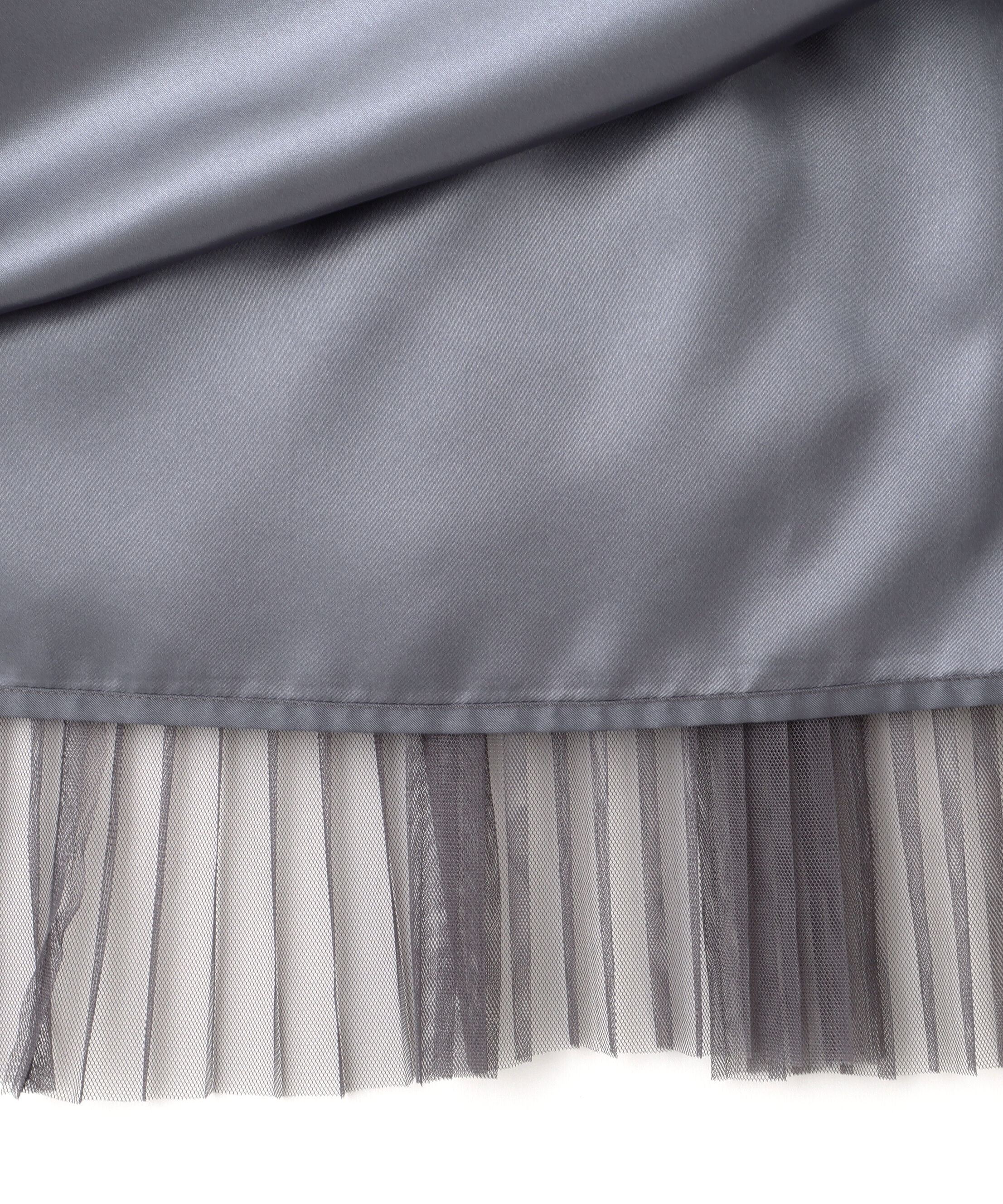 PROPORTION BODY DRESSING「部分プリーツティアードスカート　25AW」|スカート|