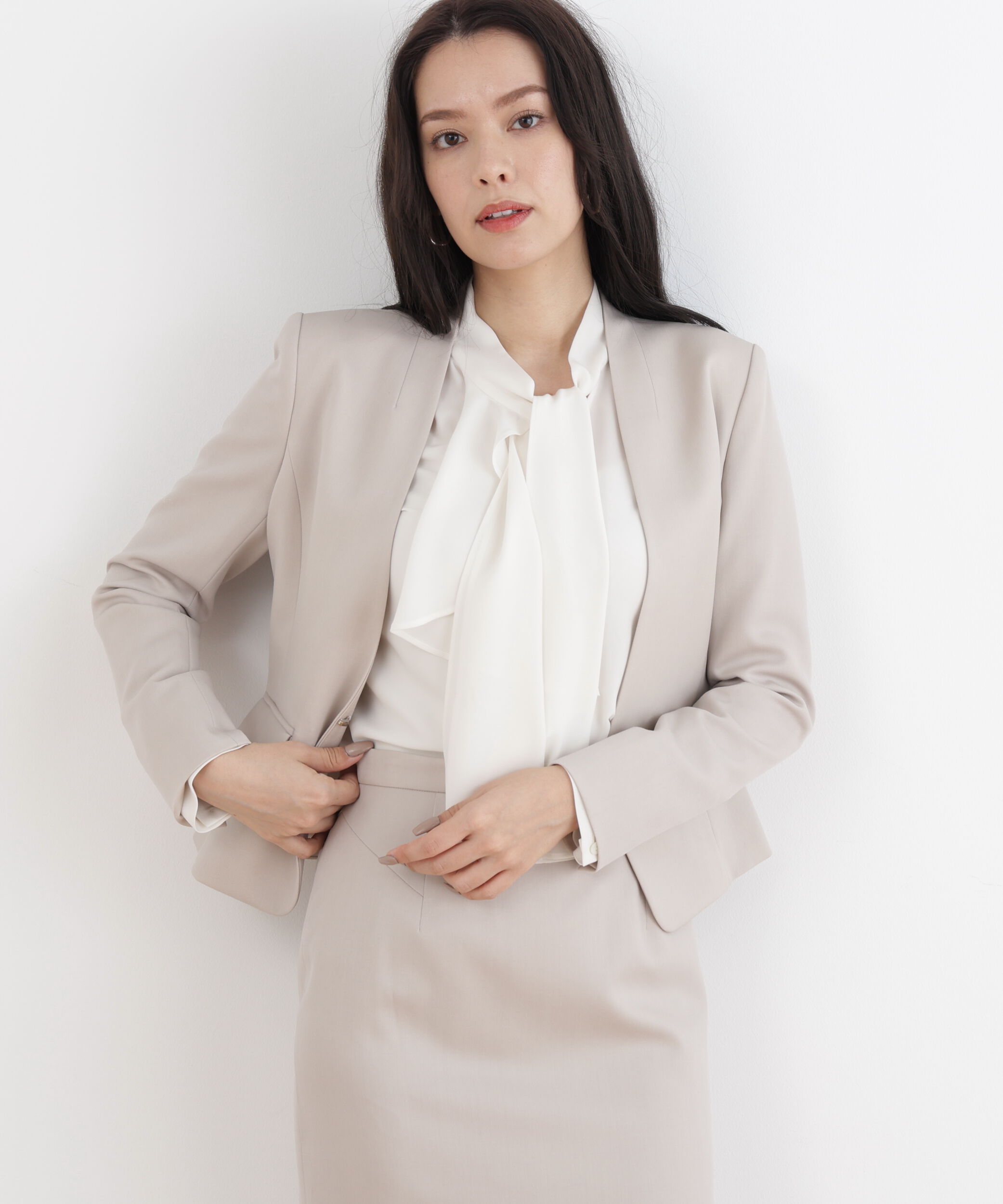  「ドライツイルノーカラージャケット」|その他|