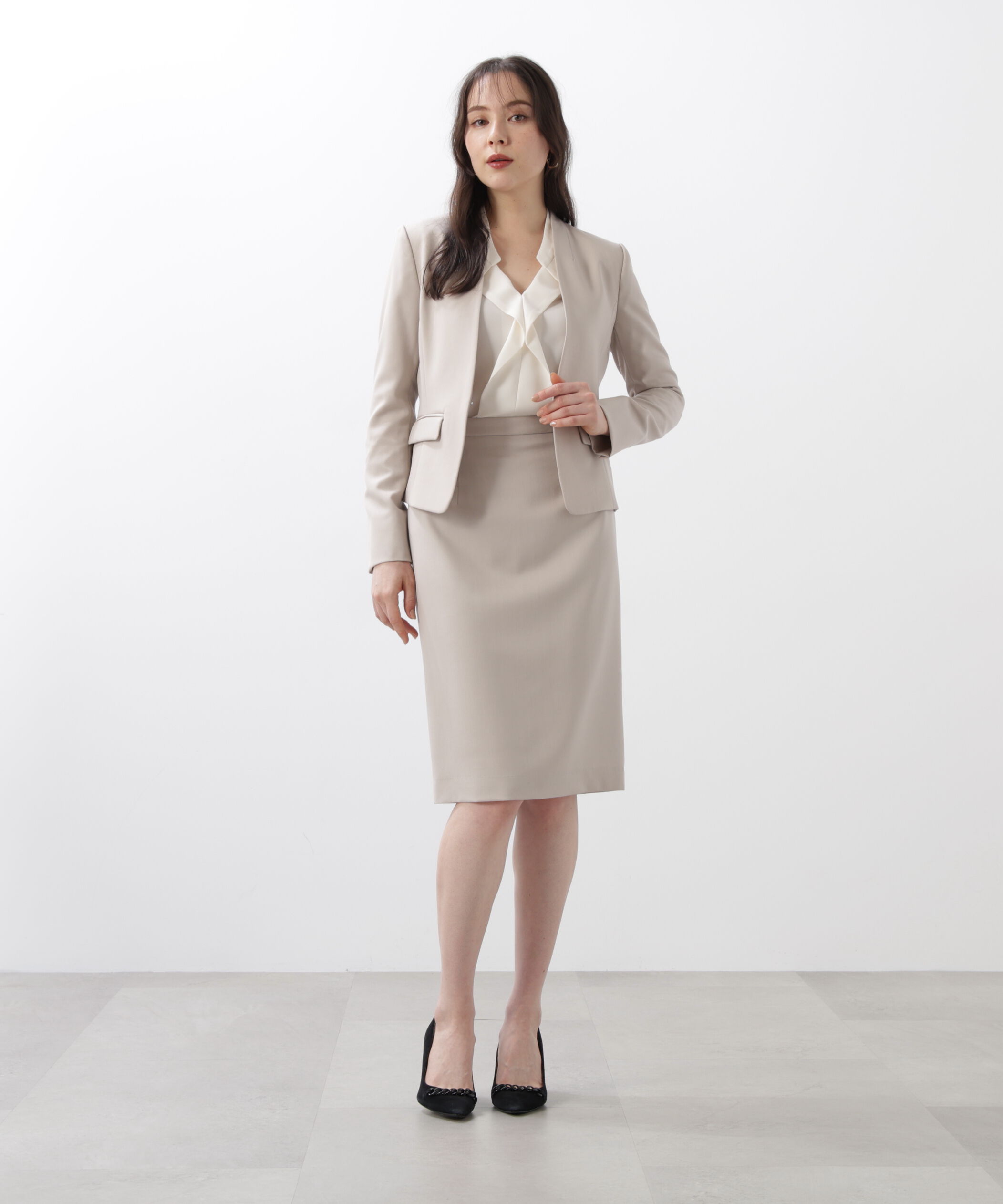  「ドライツイルノーカラージャケット」|その他|