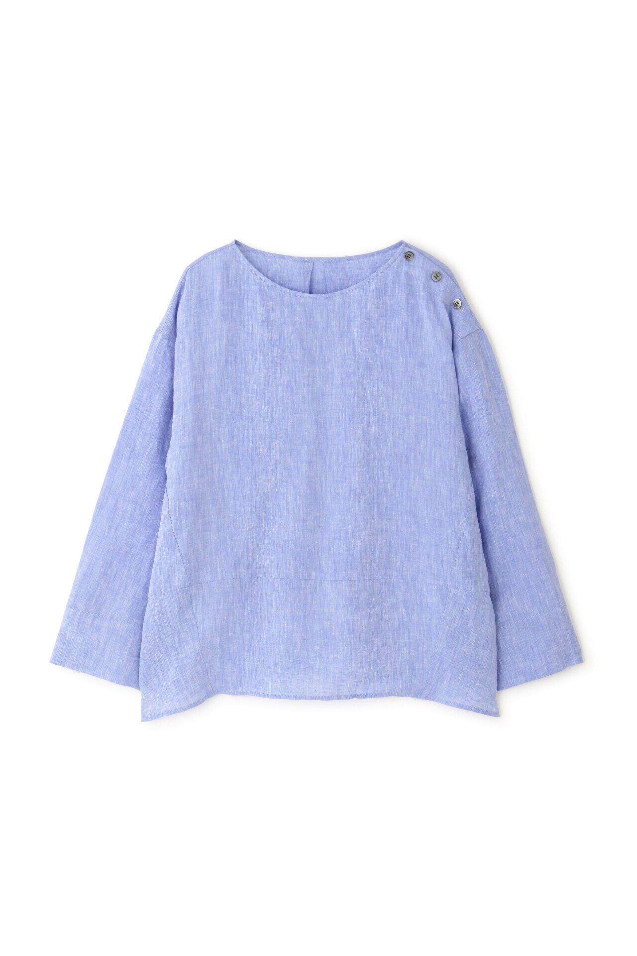  「◆ハードマンリネンショルダーボタンブラウス」|シャツ・ブラウス|