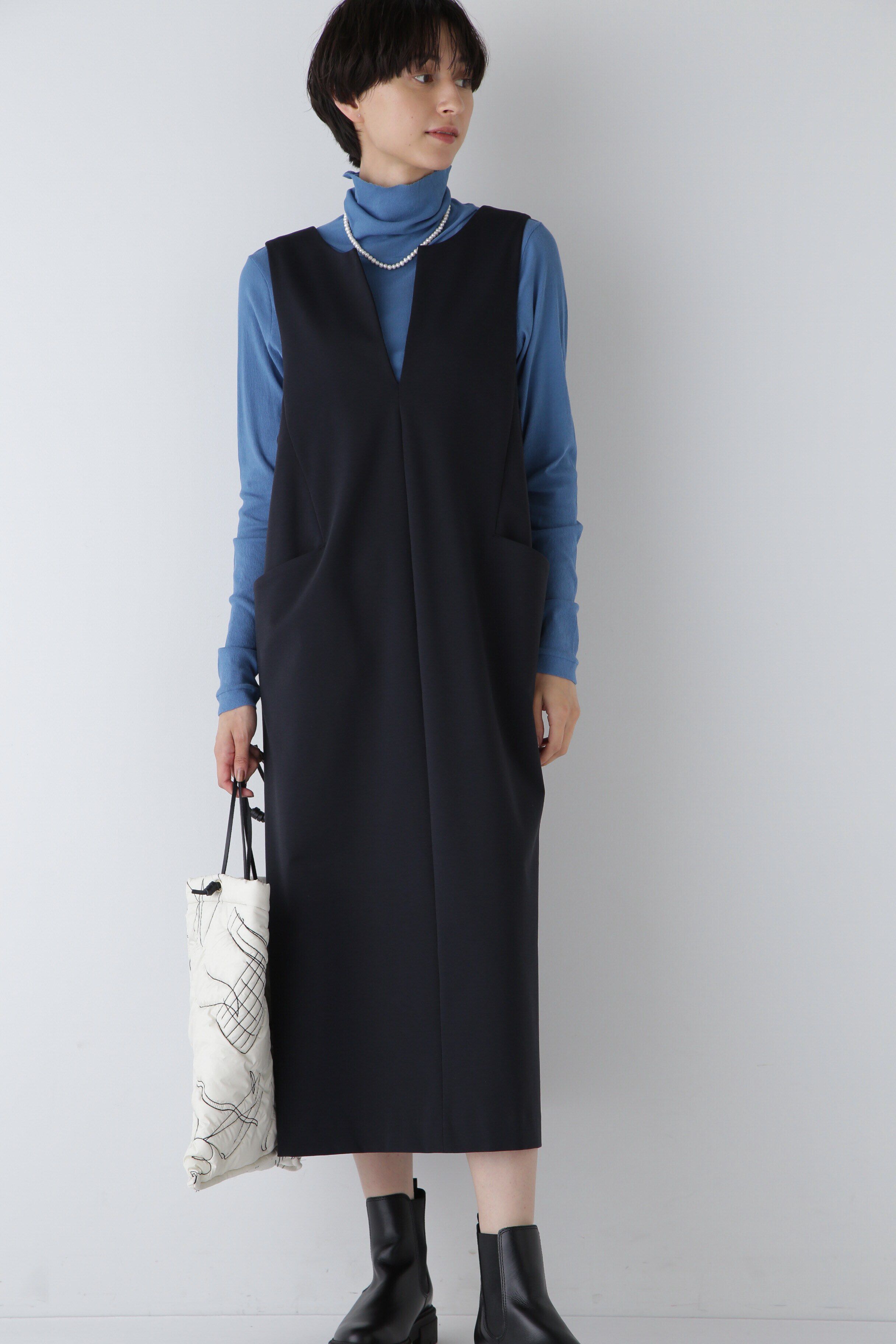  「◆ストレッチポンチワンピース」|ワンピース|