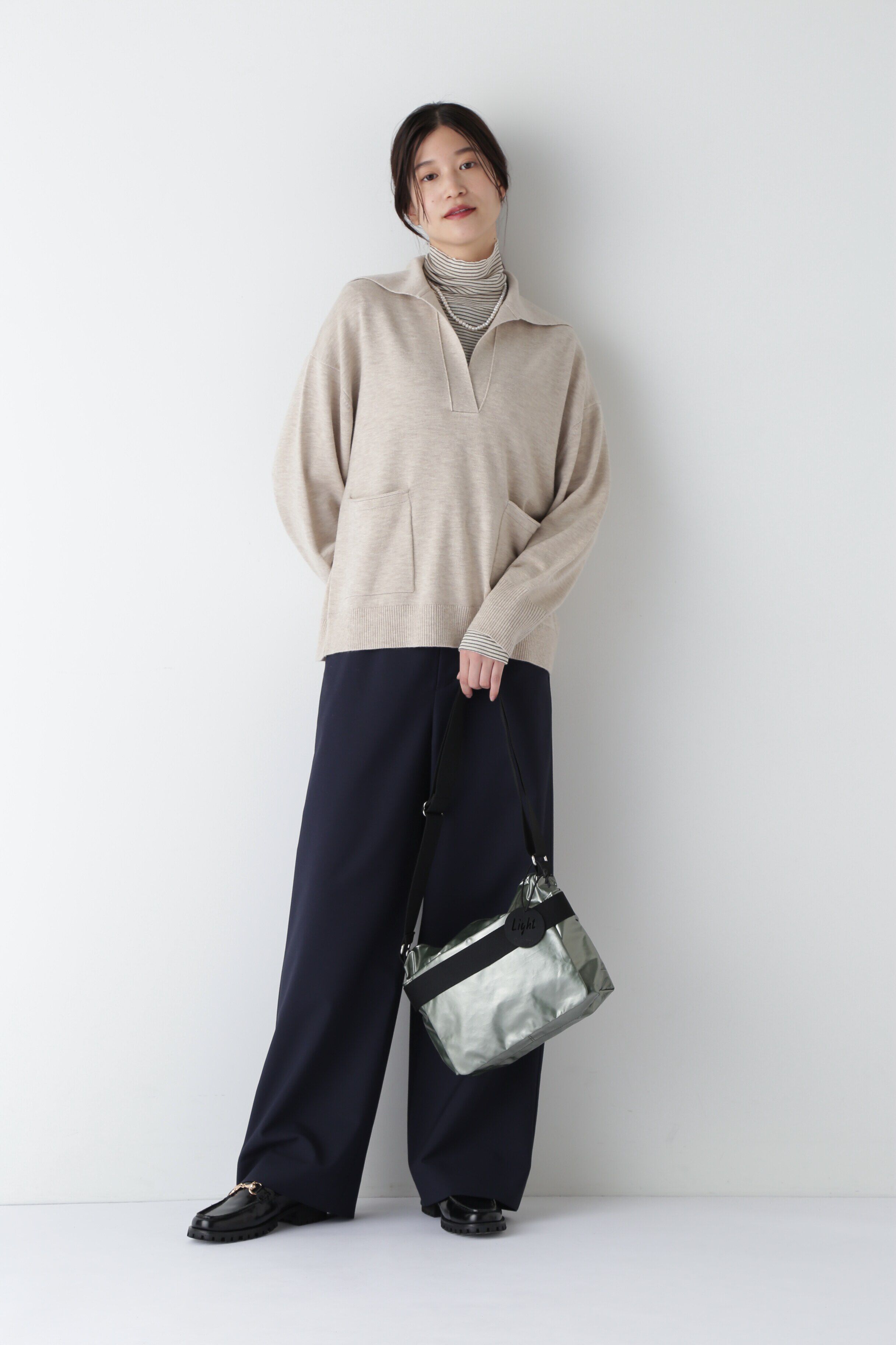  「◆衿付きニット」|ニット・セーター|