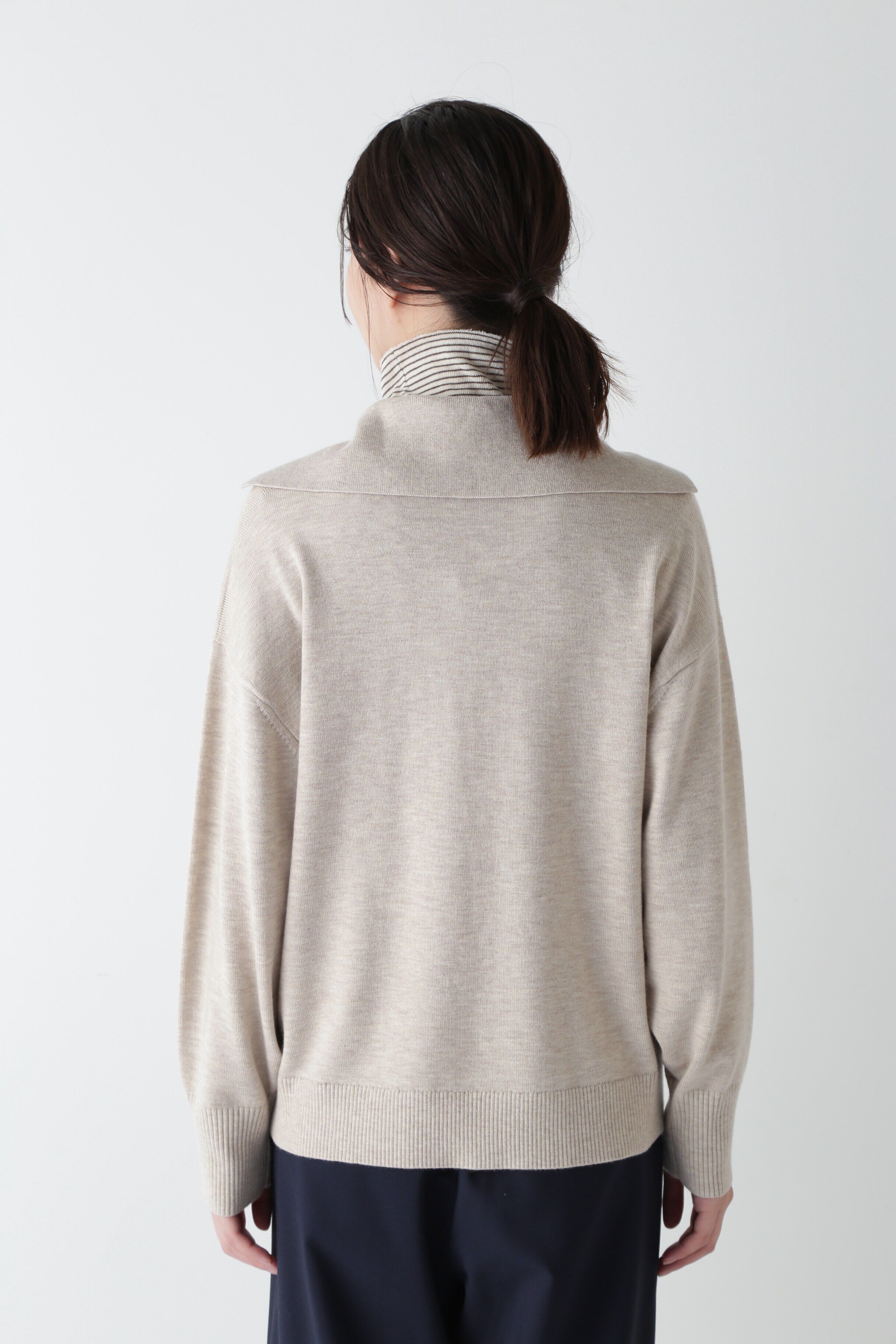  「◆衿付きニット」|ニット・セーター|