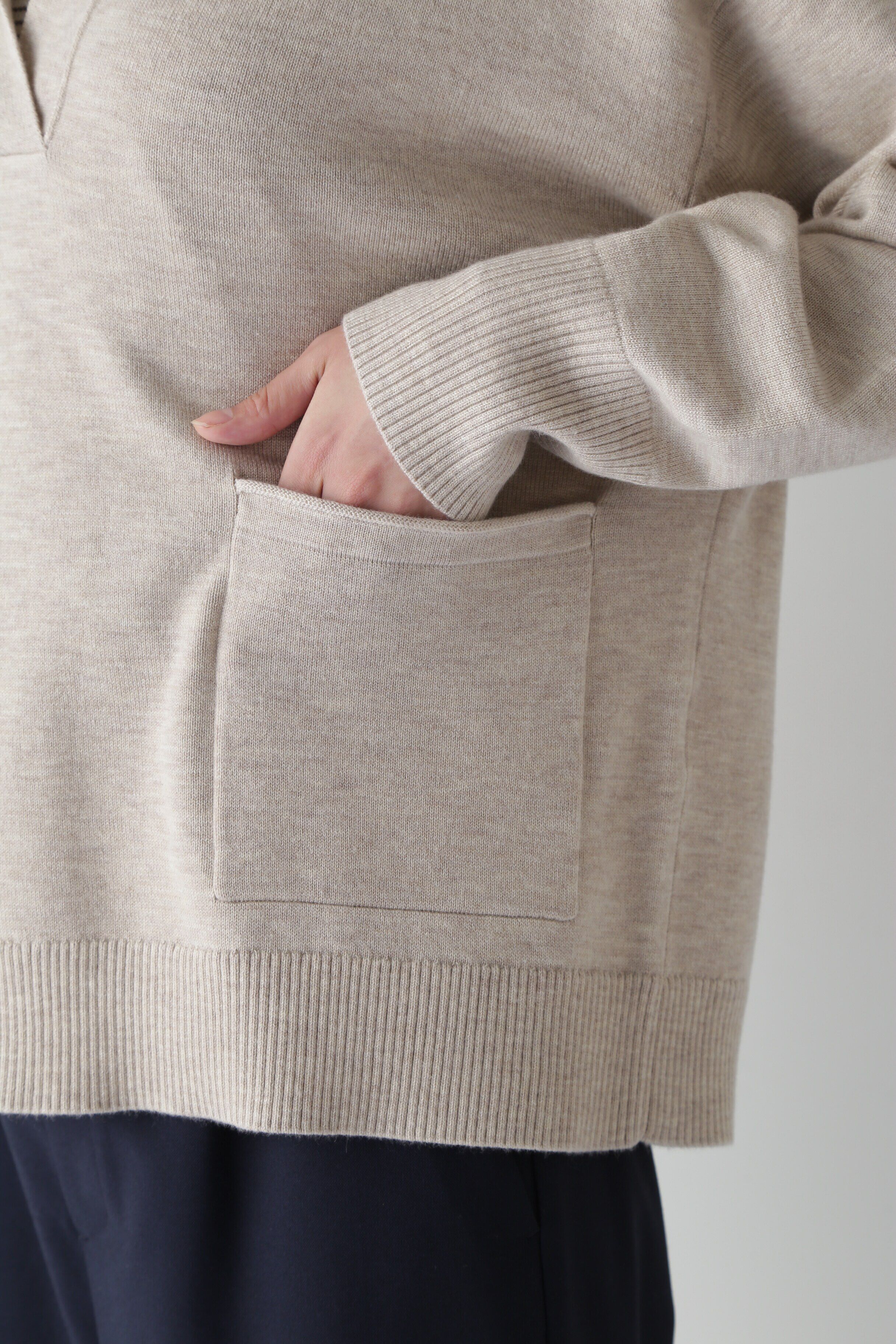  「◆衿付きニット」|ニット・セーター|