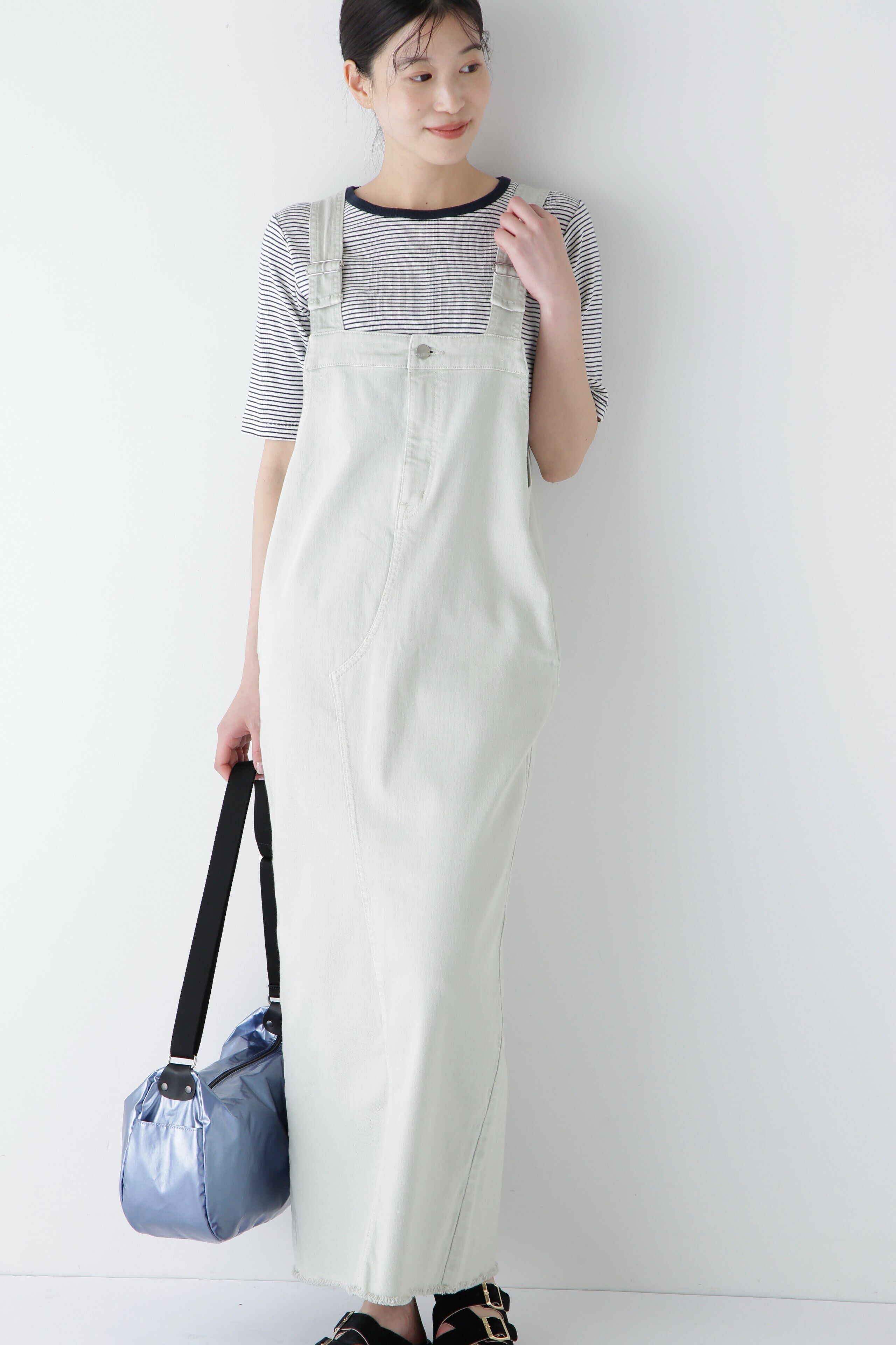  「◆アイラインサロペット」|ワンピース|Light Green