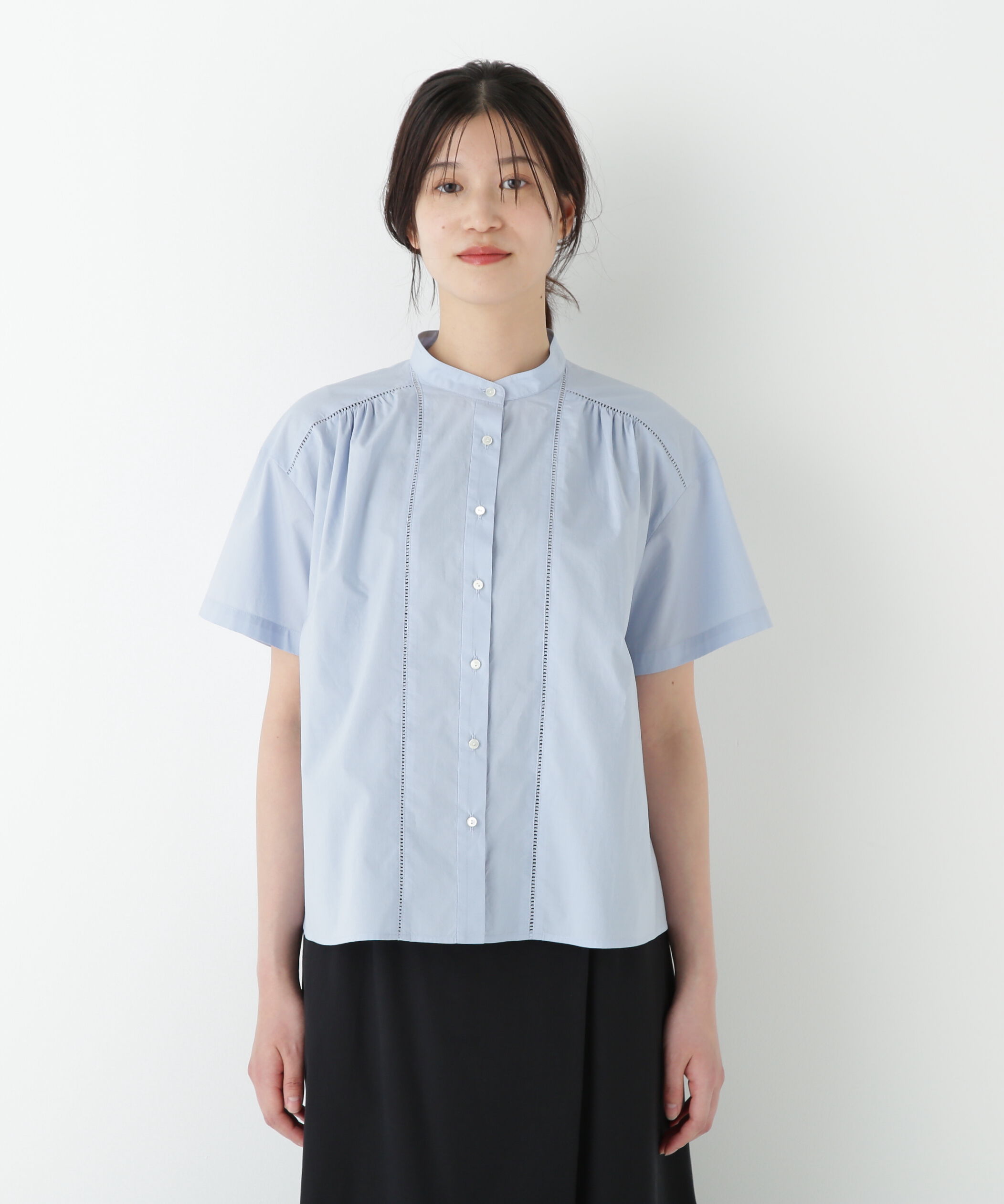  「◆タイプライターブラウス」|シャツ・ブラウス|