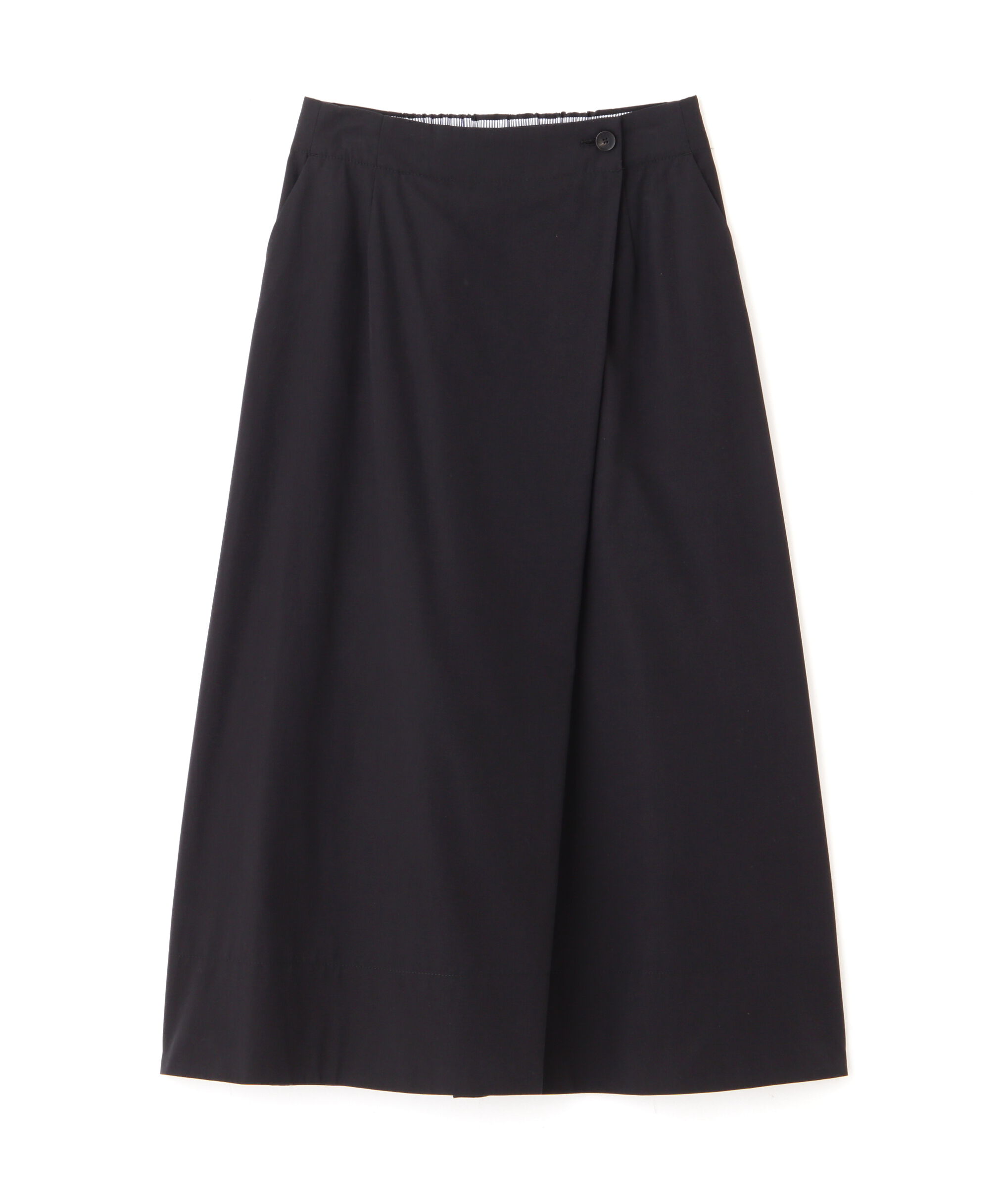  「◆コットンキュプラウェザーラップフレアースカート」|スカート|