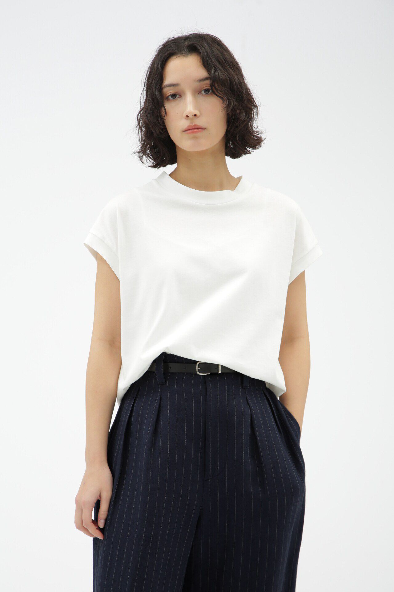  「LIGHT DENSE COTTON JERSEY」|Tシャツ・カットソー|WHITE