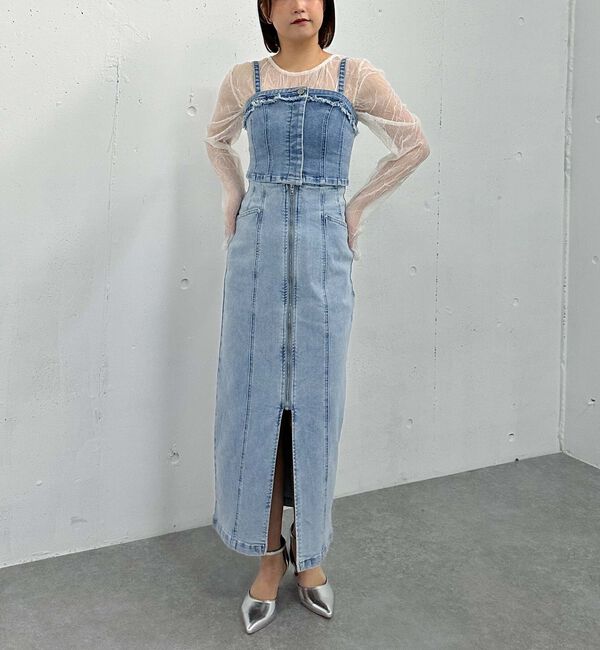 archives「Ｆボタンデニムビスチェ」|シャツ・ブラウス|