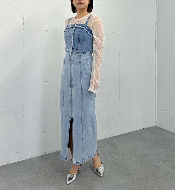 archives「Ｆボタンデニムビスチェ」|シャツ・ブラウス|