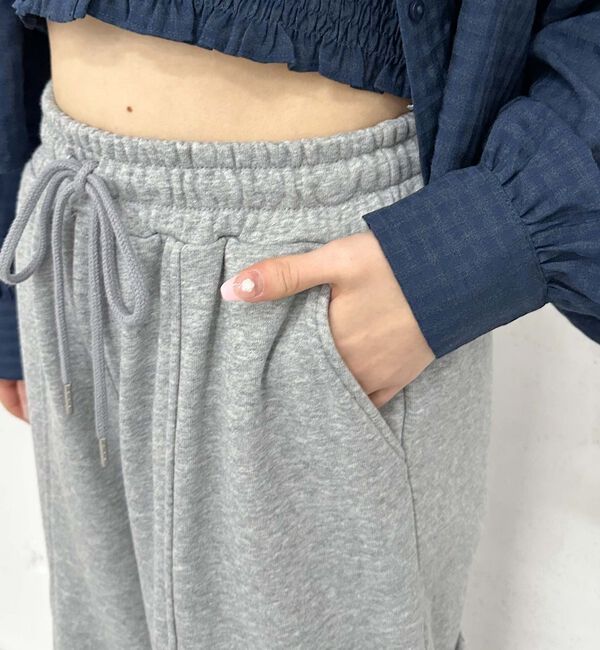 archives「サイドカットアウトスウェットパンツ」|その他|