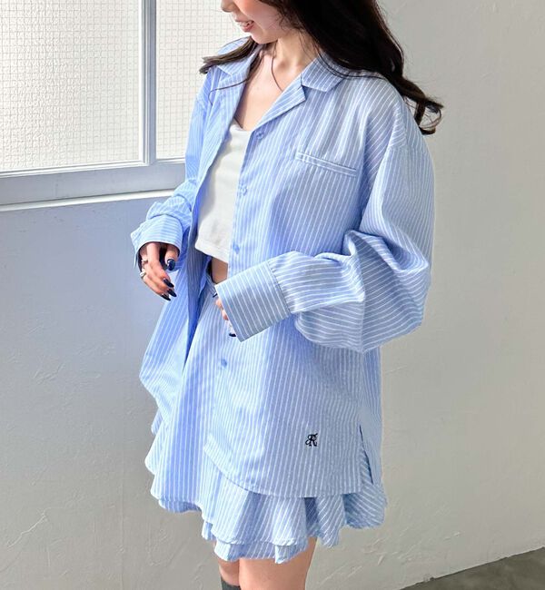 archives「&rsquo;【ＳＥＴＵＰ対応】アソート開衿ミドルシャツ」|シャツ・ブラウス|SAX