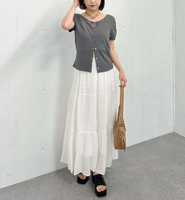 archives「シアーシャーリングティアードスカート」|スカート|