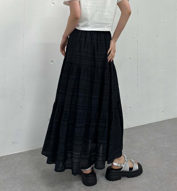 archives「シアーシャーリングティアードスカート」|スカート|