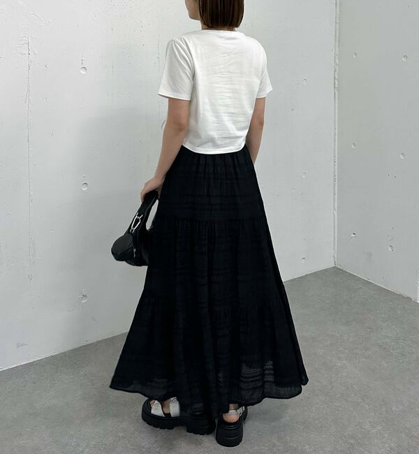 archives「シアーシャーリングティアードスカート」|スカート|