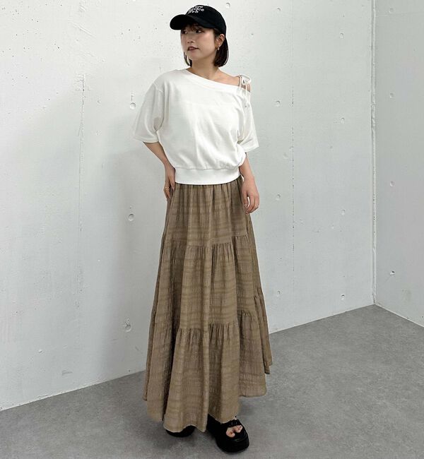 archives「シアーシャーリングティアードスカート」|スカート|