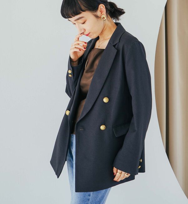 Doux archives「ダブルテーラードジャケット」|テーラードジャケット|