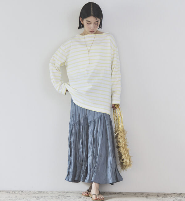 Doux archives「ワッシャーフレアスカート」|スカート|