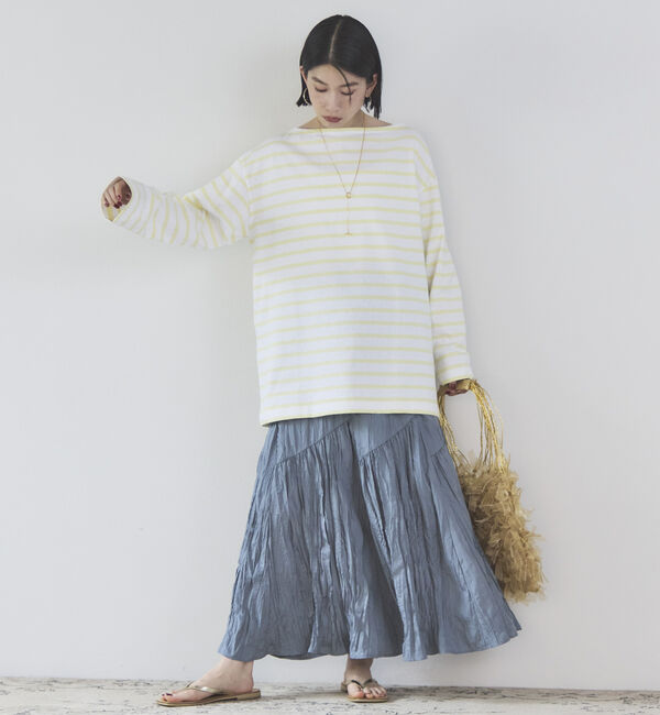 Doux archives「ワッシャーフレアスカート」|スカート|