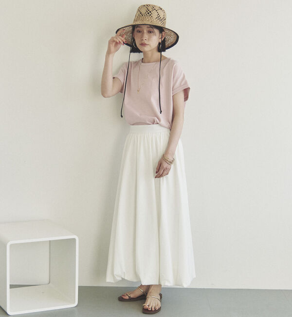 Doux archives「袖折り返しＴシャツ」|Tシャツ・カットソー|