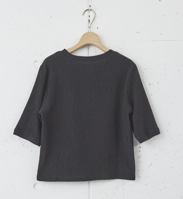 Doux archives「リンガーＴ風サッカートップス」|Tシャツ・カットソー|