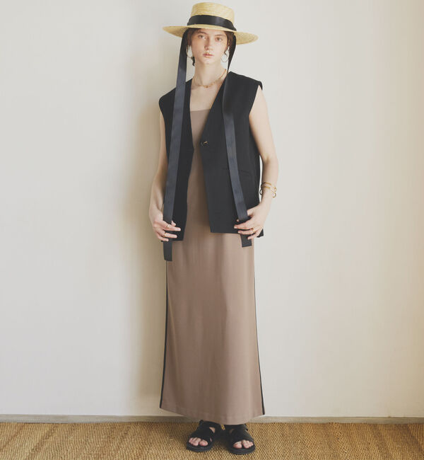 Doux archives「麻混ジレ」|テーラードジャケット|