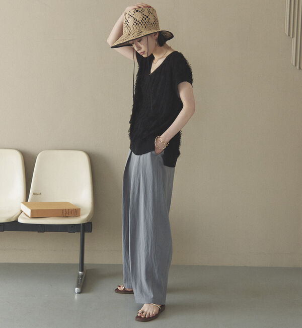 Doux archives「フリンジノースリニット」|ニット・セーター|