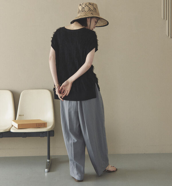 Doux archives「フリンジノースリニット」|ニット・セーター|