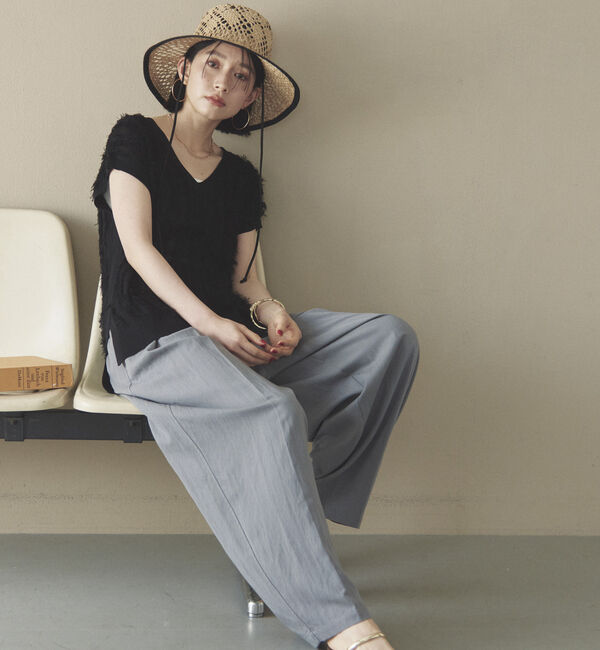 Doux archives「フリンジノースリニット」|ニット・セーター|