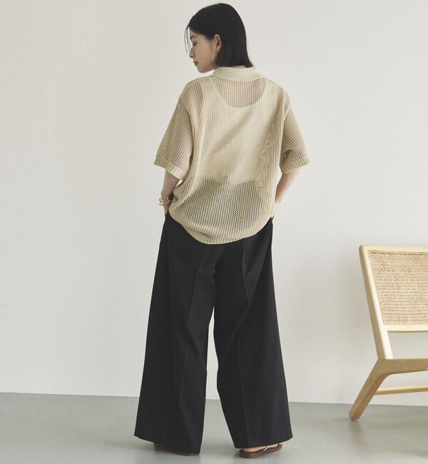 Doux archives「２タックワイドパンツ」|チノ|