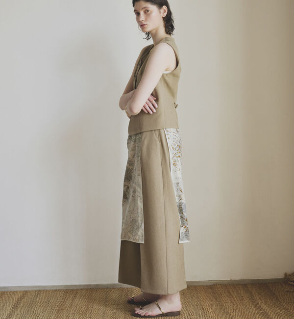 Doux archives「２タックワイドパンツ」|チノ|