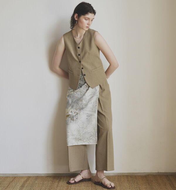 Doux archives「２タックワイドパンツ」|チノ|