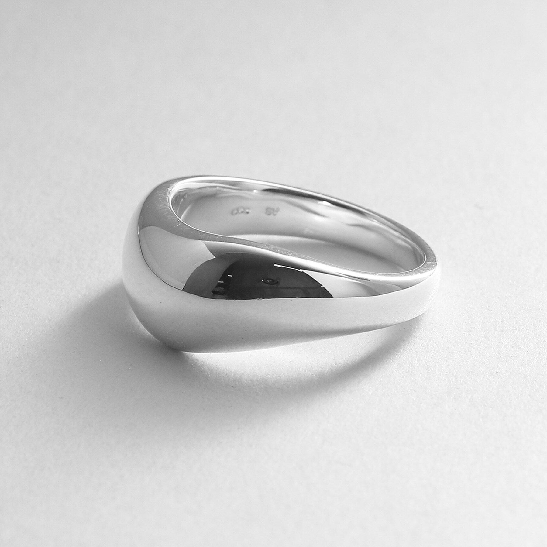 COCOSHNIK ONKITSCH「シルバー ニュアンスリングL」|リング|