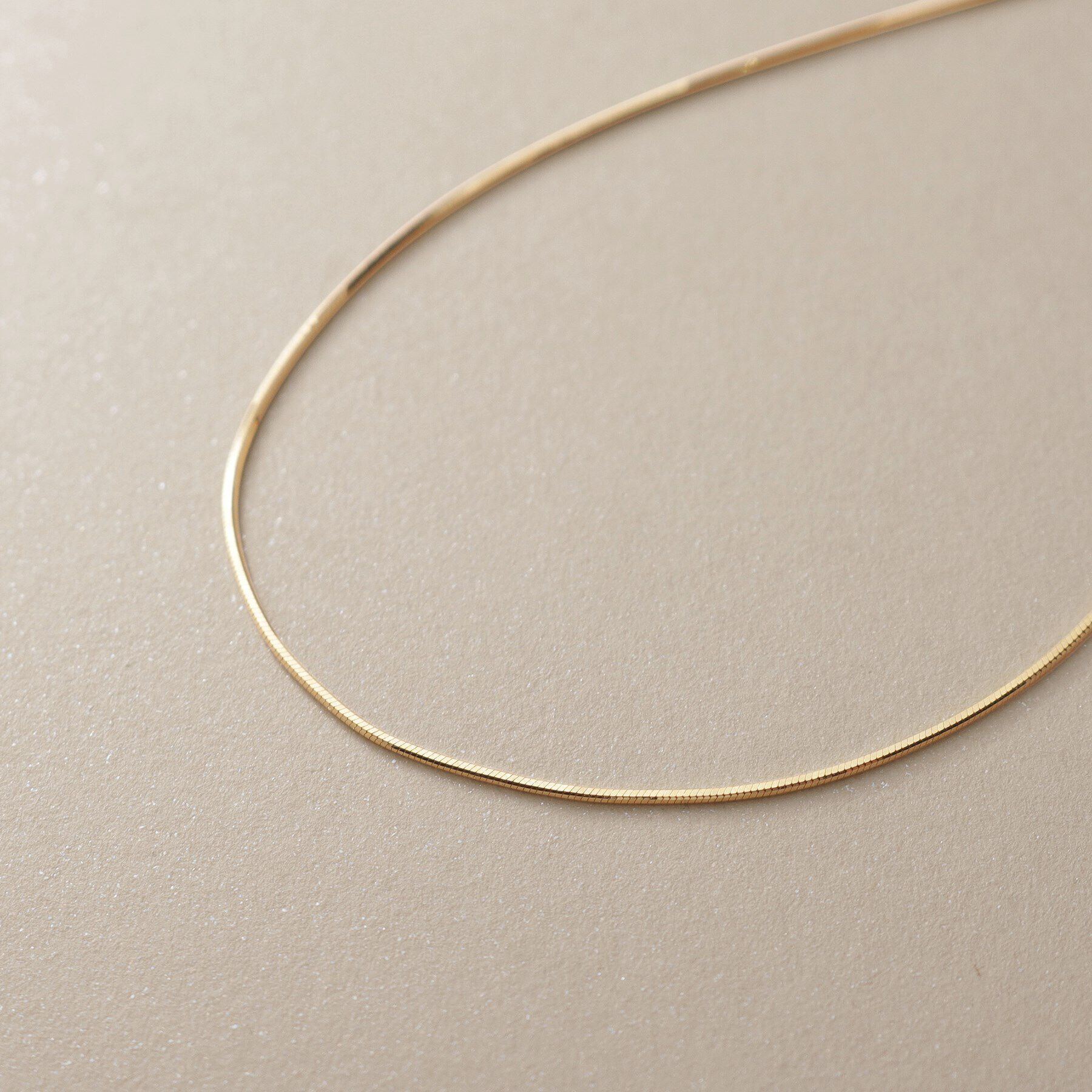 COCOSHNIK「K18コンパクトチェーン ブレスレット」|ブレスレット・バングル|