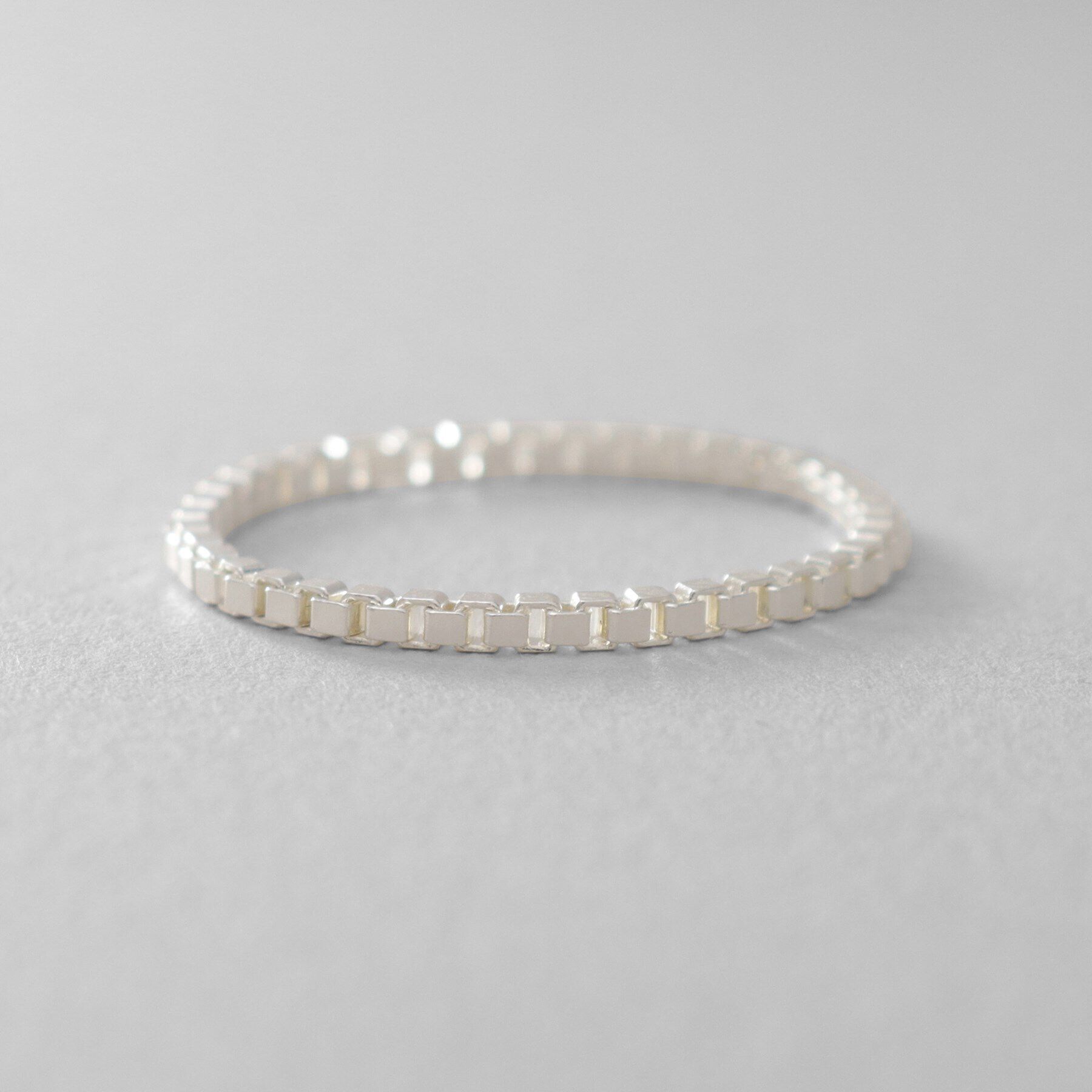 COCOSHNIK ONKITSCH「シルバー チェーンリング ベネチアン」|リング|