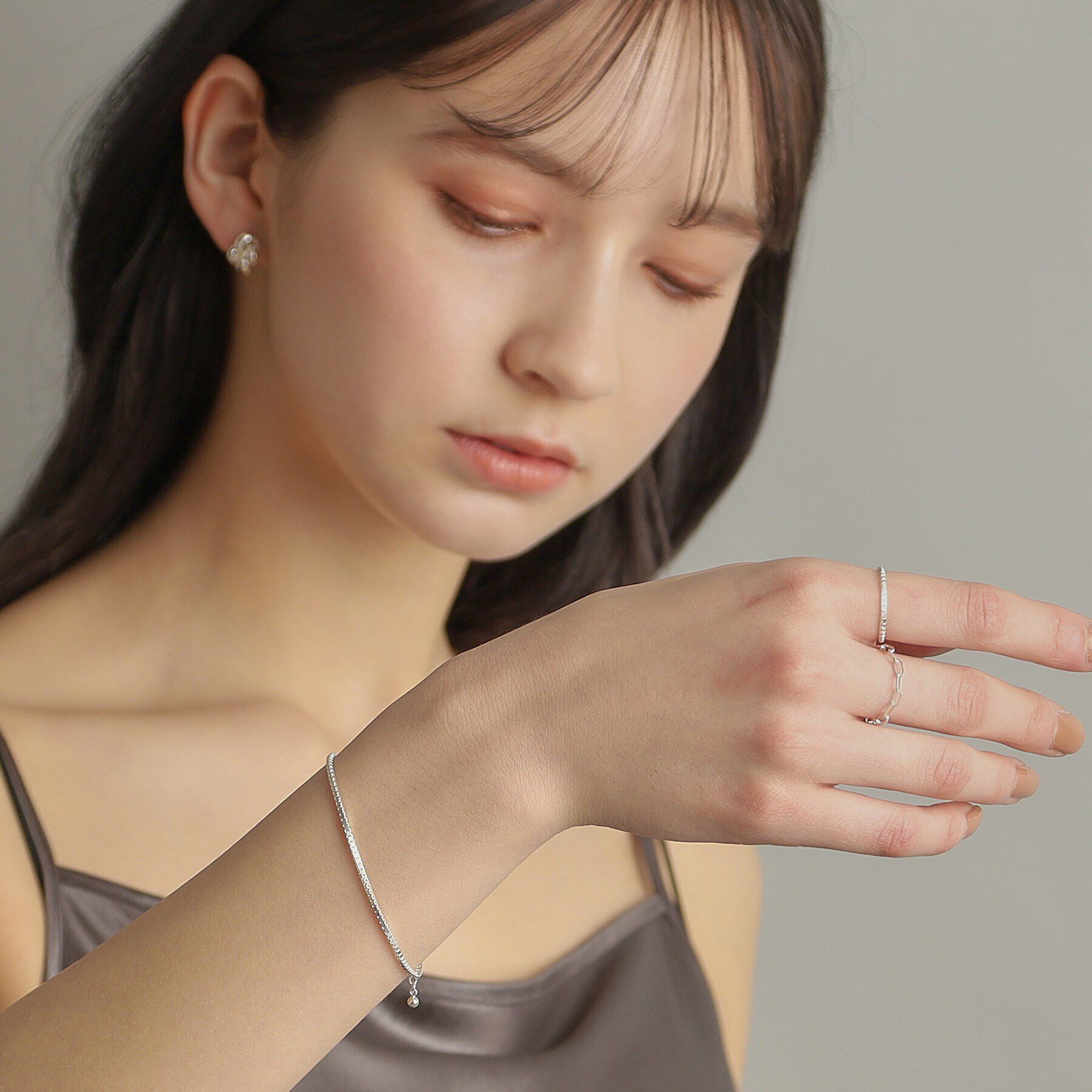 COCOSHNIK ONKITSCH「シルバー チェーンリング ベネチアン」|リング|