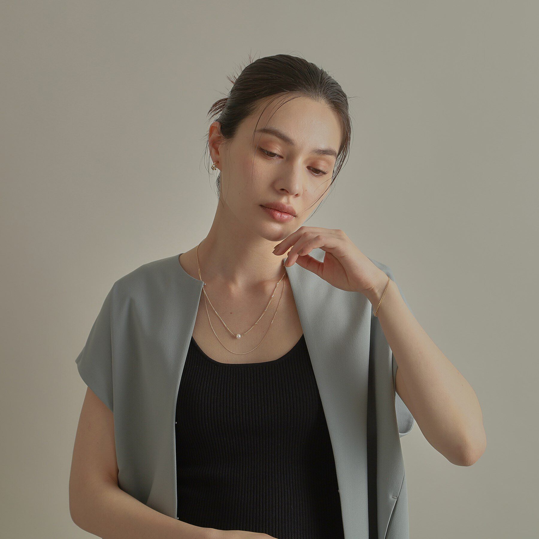 COCOSHNIK「K10キヘイチェーン ブレスレット」|ブレスレット・バングル|