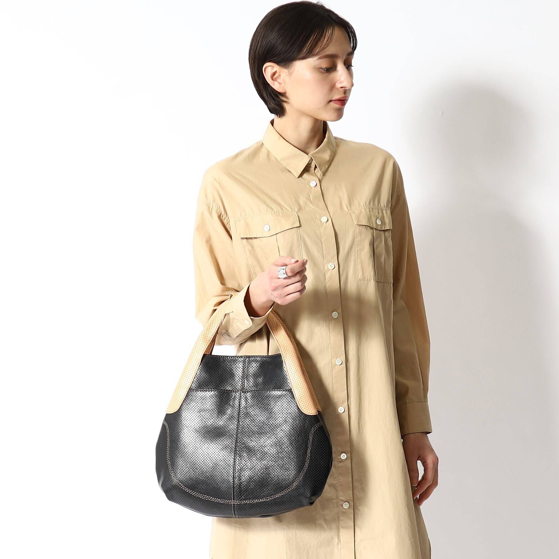 HIROKO HAYASHI「VEIL(ヴェイル)ハンドバッグ」|ハンドバッグ|