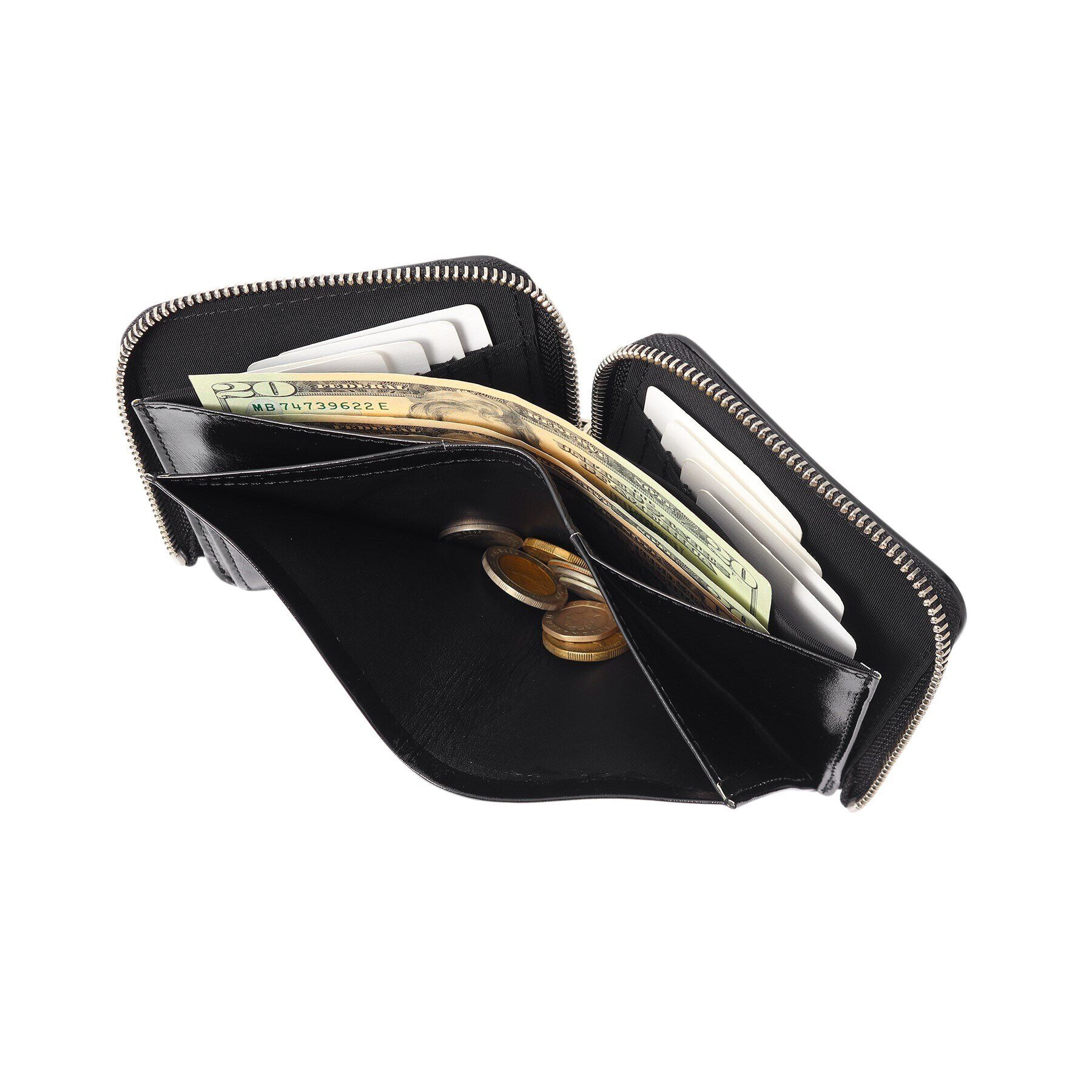 HIROKO HAYASHI「BAGNO（バーニョ）ファスナー式二つ折り財布」|財布|