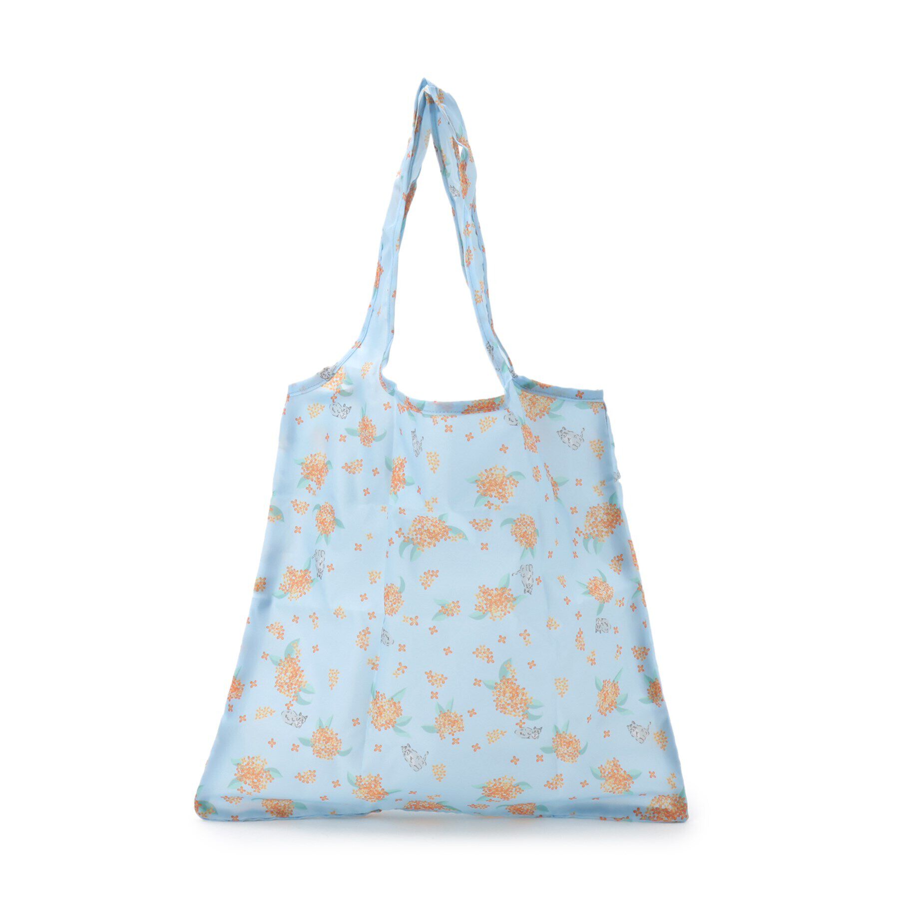 SHOO･LA･RUE「【金木犀】エコバッグ」|エコバッグ|サックスブルー(09