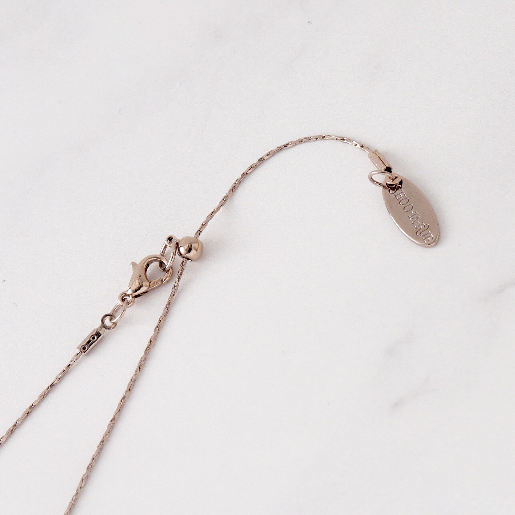 SHOO･LA･RUE「馬蹄モチーフスライダーネックレス」|ネックレス|