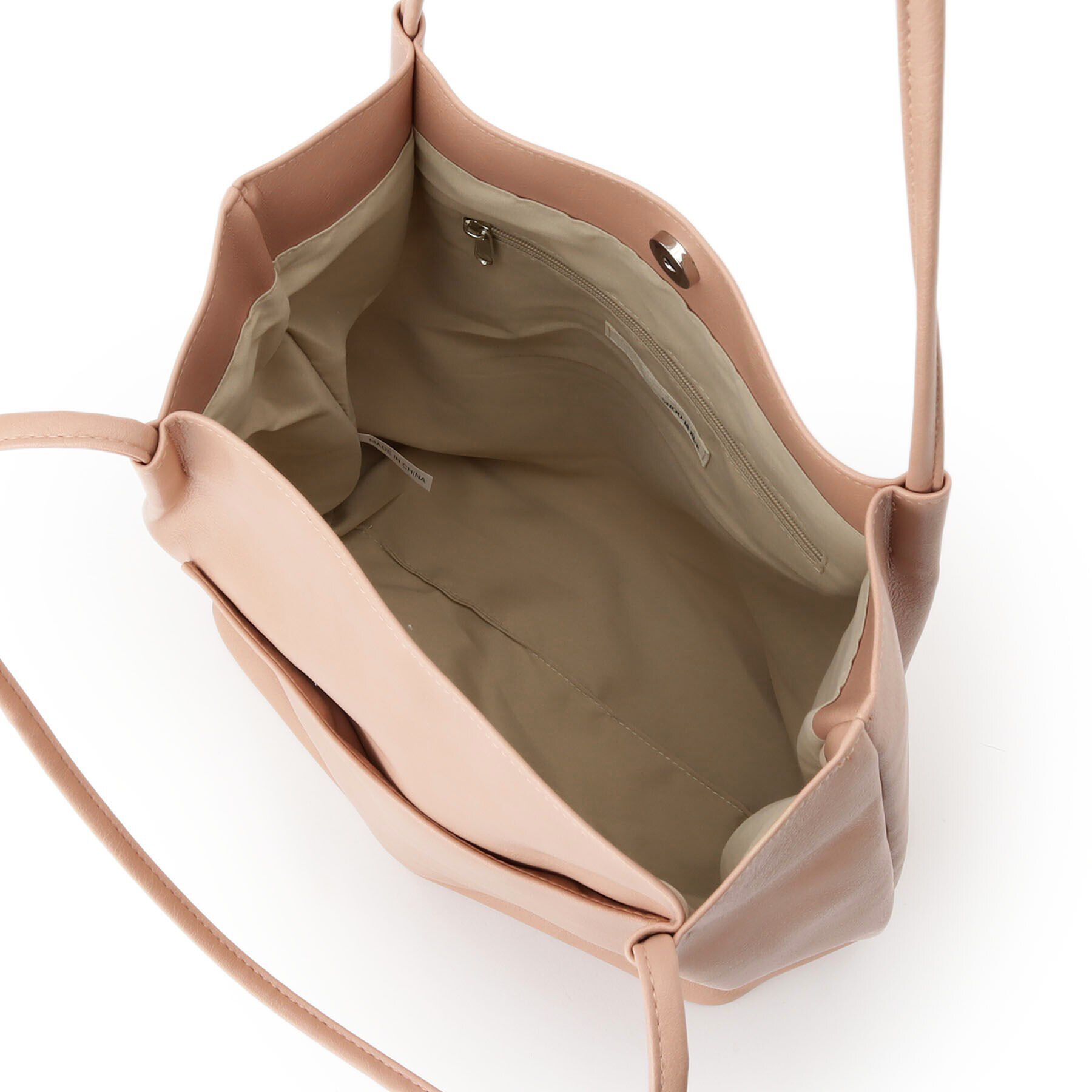 SHOO･LA･RUE「オイルレザー風つまみハンドルトート」|トートバッグ|